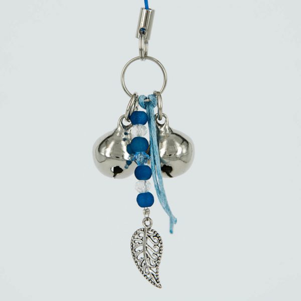 Blauw met Unieke bedels voor mobiel
