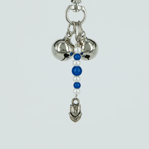 Unique Delfts Blue Beads for handbag and wallet
