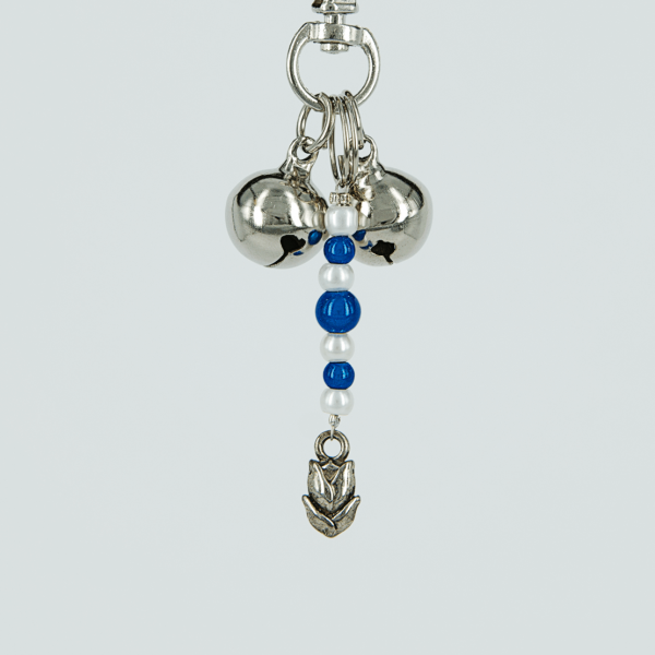 Unique Delfts Blue Beads for handbag and wallet