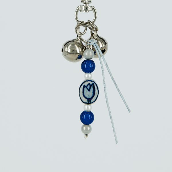 Unique Delfts Blue Beads for handbag and wallet - Image 4