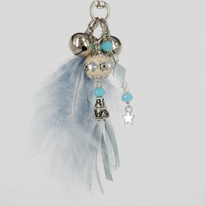 OPRUIMING Bohemian Blauwgrijs met Veer