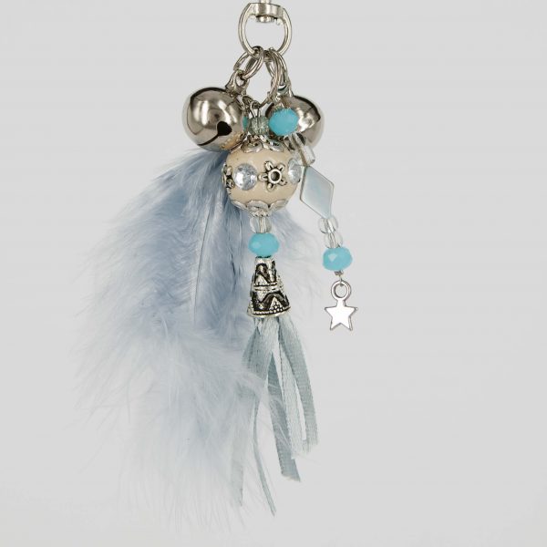 OPRUIMING Bohemian Blauwgrijs met Veer