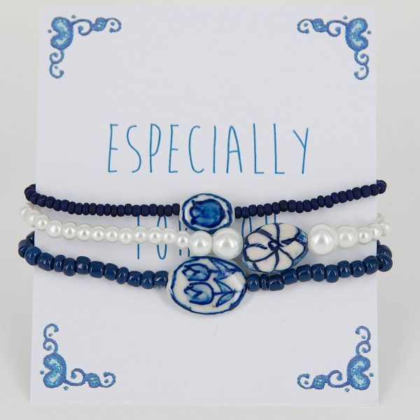 Bracelet set (3 pieces) on card - Image 5