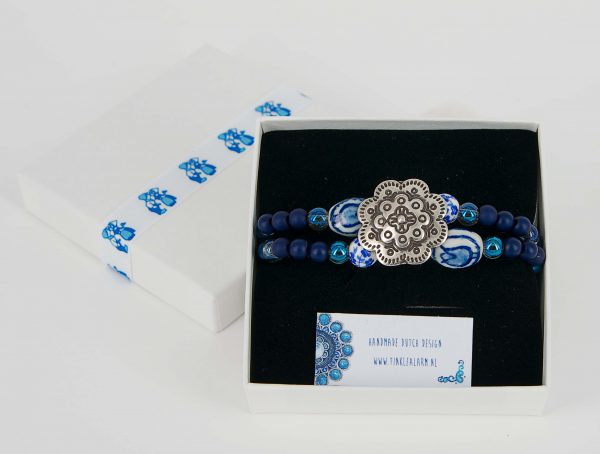 Bracelet Slide-on - Flower Detail - Image 2