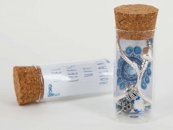 One Silverplated Bracelet in Bottle - Image 2