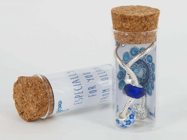 One Silverplated Bracelet in Bottle