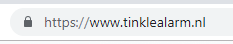 SSL-certificaat Tinkle Alarm