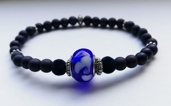 Delfts Blauw Armband met Pandora kraal