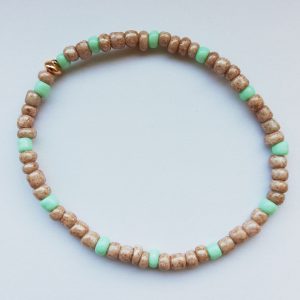 St. Tropez Caramel & Mintgroen om en om