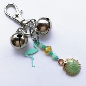 Honolulu Flamingo & Groene schelp