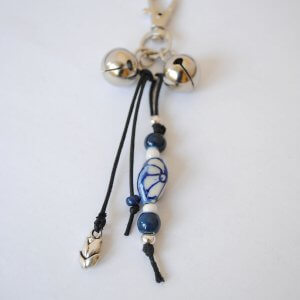 Delfts Blauw Bloem met Tulp voor tas en portemonnee