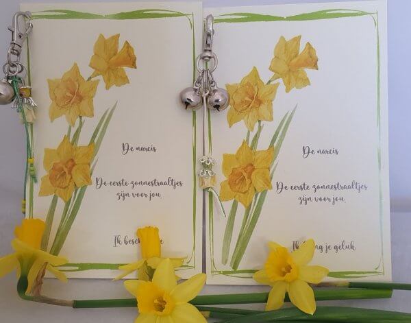 Bloemenkind Narcis gelukspoppetje - Afbeelding 4