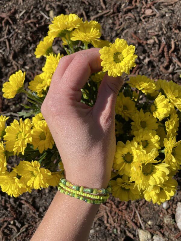 Zomer armbanden set groen - Afbeelding 2