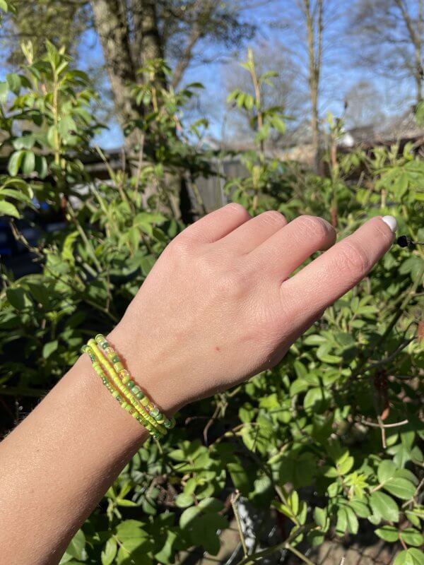 Zomer armbanden set groen - Afbeelding 3