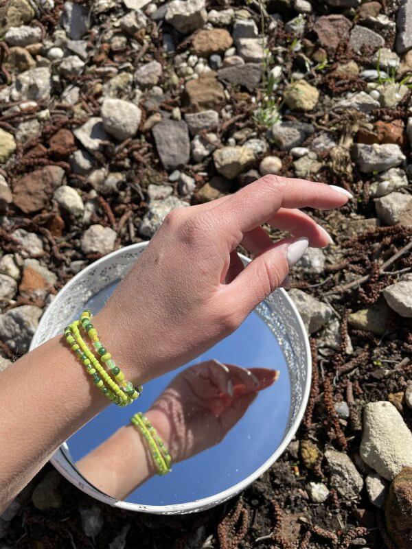 Zomer armbanden set groen - Afbeelding 4