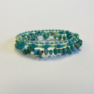 Zomer armbanden set blauw
