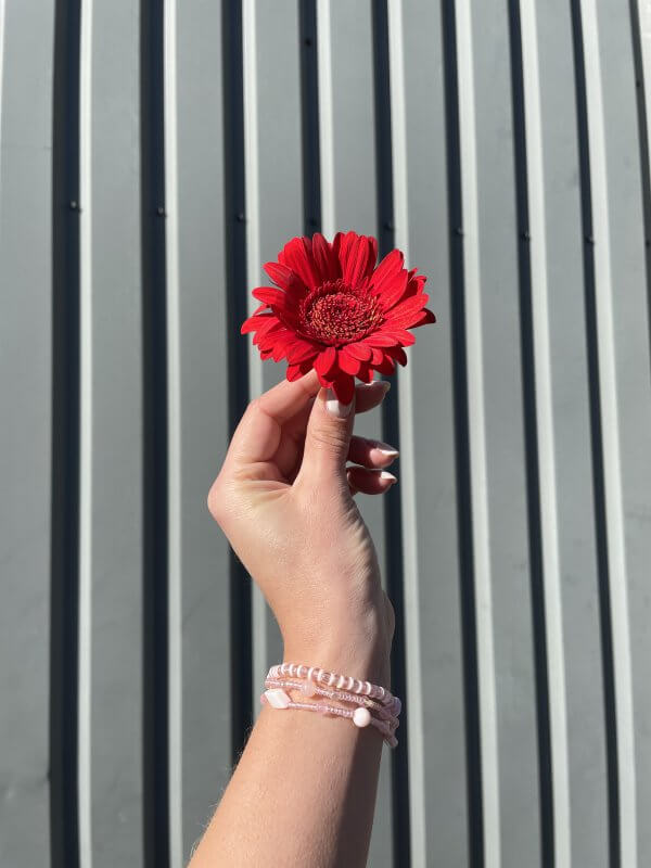 Zomer armbanden set licht roze - Afbeelding 2