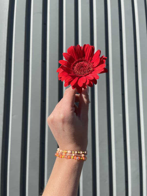 Zomer armbanden set oranje - Afbeelding 2