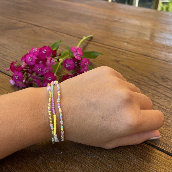 Zomer armbanden set goud - Afbeelding 4