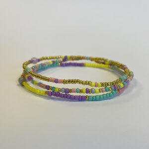 Zomer armbanden set goud