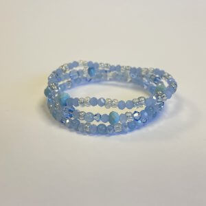 Zomer armbanden set zeeblauw