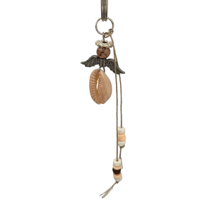 OPRUIMING sleutelhanger schelp oud roze