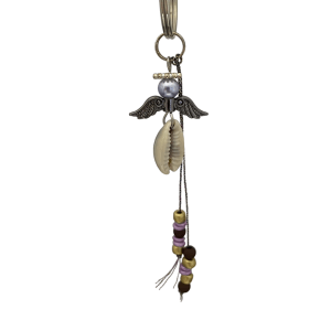 OPRUIMING sleutelhanger schelp parel
