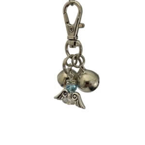 Swarovski sleutelhanger lichtblauw
