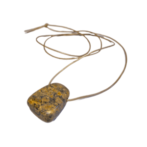 Glossy Stone ketting Naturel Juwel