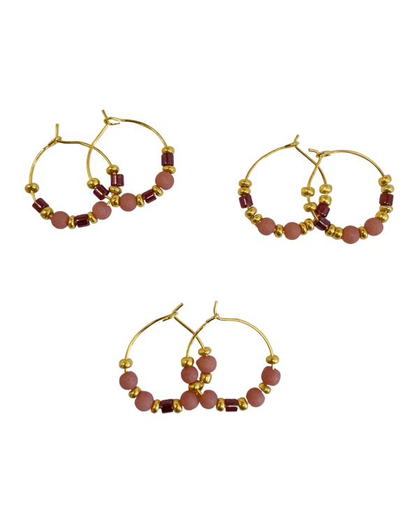 Sieraden set roze naar keuze - Afbeelding 3