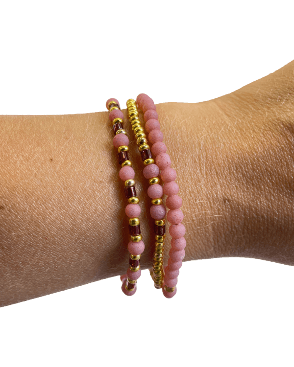 Sieraden set roze naar keuze - Afbeelding 5
