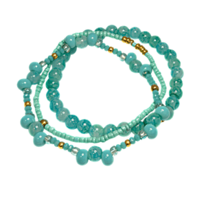 Armbandenset aquablauw 1